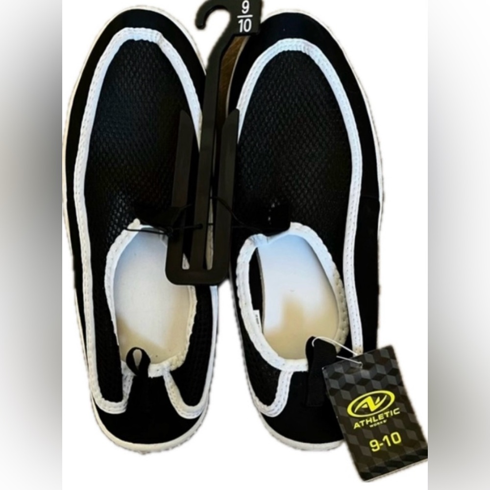 Athletic works- Water shoes. Easy slip on/ off. NWT. Women's size 9/10